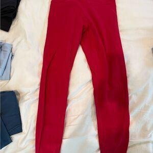Vibrant Red Women's Leggings
